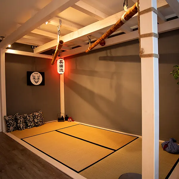 Ansicht der Fesselplätze (variabel).